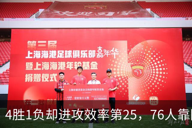 4胜1负却进攻效率第25，76人靠防守效率第3撑住开局
